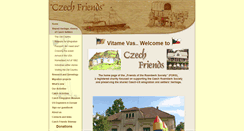 Desktop Screenshot of czechfriends.org